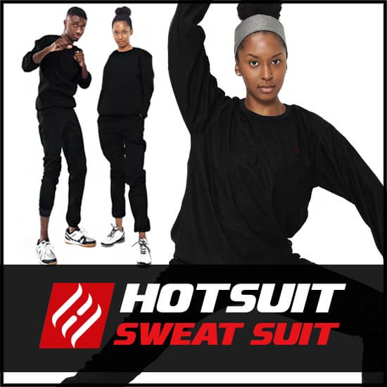 -Hotsuit G2 Raound Black- Sauna Suits